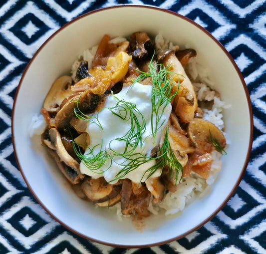 Mushroom Stroganoff