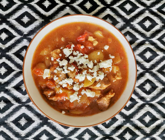 Slow Cooker Greek Lamb Stew