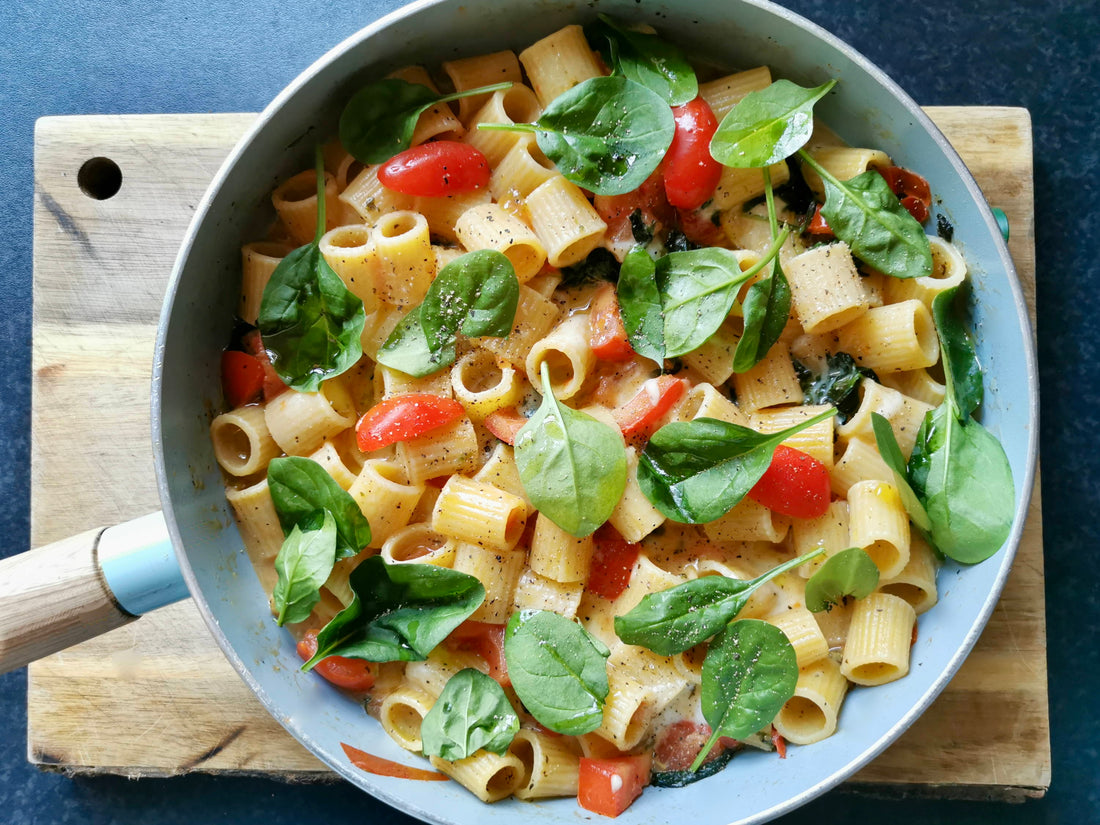 One Pot Caprese "Salad" Pasta