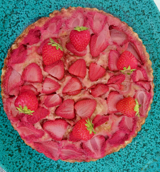 Strawberry Upside Down Cake (Gluten Free)